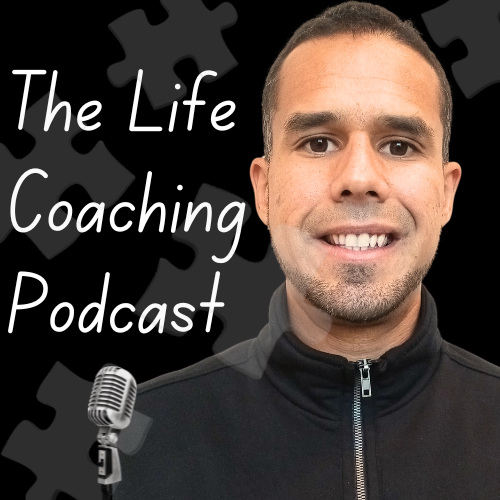 The Life Coaching Podcast Logo Coach Angel Gonzalez